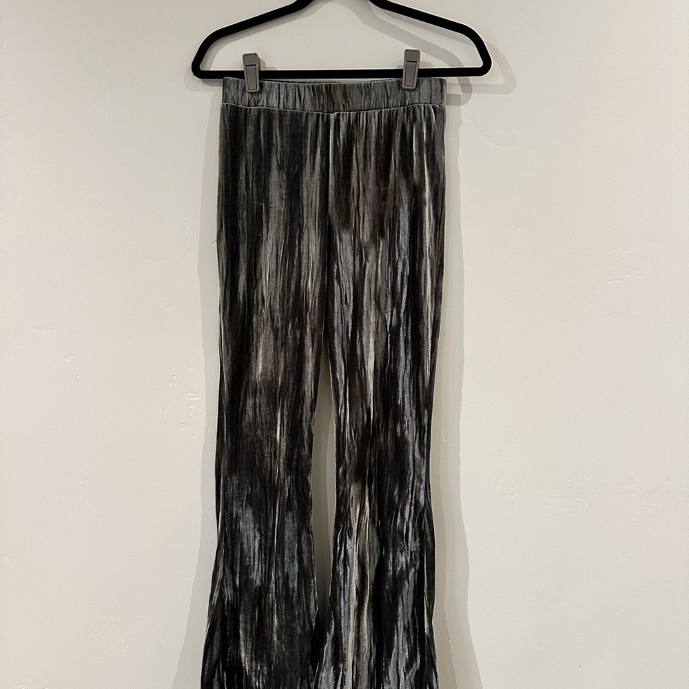 Urban Outfitters size small crushed velvet flare pants
